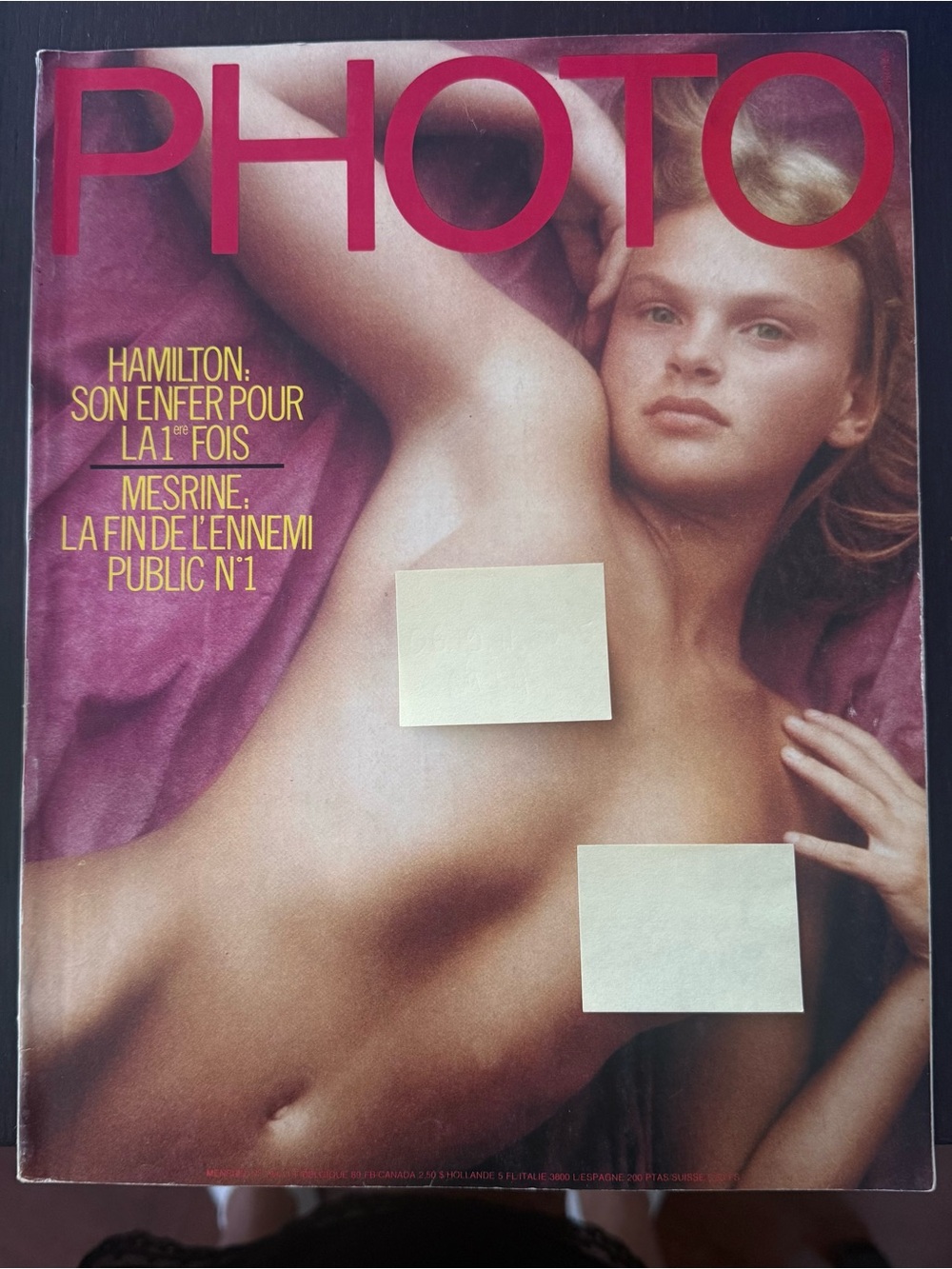 Photo 194 David Hamilton l’enfer Mesrine Atwood Karsh Ridgers Jacobi